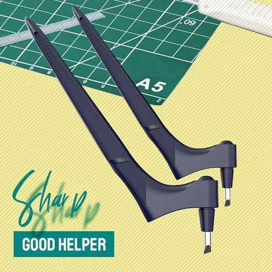 Craft cutter pen with a sleek design, featuring a comfortable grip for precision cutting. Ideal for everyday use, it comes in a vibrant blue color with a 0